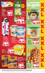 Gazetka promocyjna Kaufland - OFERTA TYGODNIA - Gazetka - ważna od 19.10 do 19.10.2022 - strona 7 - produkty: Cebula, Ser, Twaróg, Président, Tarczyński, Margaryna, Baton, Kabanos, Gouda, Mleczna kanapka, Flora, Kinder