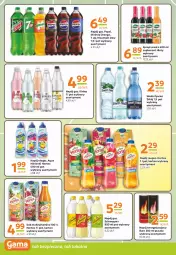 Gazetka promocyjna Gama - Gazetka Gama - Gazetka - ważna od 09.07 do 09.07.2024 - strona 10 - produkty: Piec, Sok, Mirinda, Pepsi, Schweppes, Syrop, Woda, Suplement diety, Napój, Hortex