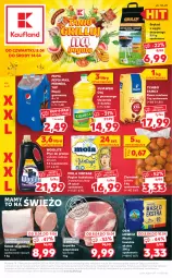 Gazetka promocyjna Kaufland - OFERTA TYGODNIA - Gazetka - ważna od 14.04 do 14.04.2021 - strona 1 - produkty: Płyn do prania, Tchibo, Kujawski, 7up, Pepsi max, Papier, Mirinda, Kawa mielona, Kawa, Ziemniaki, Papier toaletowy, Pepsi, Woolite, Schab wieprzowy, Napój gazowany, Mola, Tchibo Family, Masło, Napój, Olej, Fa