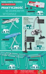 Gazetka promocyjna Kaufland - OFERTA TYGODNIA - Gazetka - ważna od 14.04 do 14.04.2021 - strona 44 - produkty: Piec, Teleskop, Odkurzacz, Asus, Deska do prasowania, Rura, Szczotka, Silan, Szyna, Acana, Suszarka, Waga, Suszarka na pranie, Orka, Akumulator