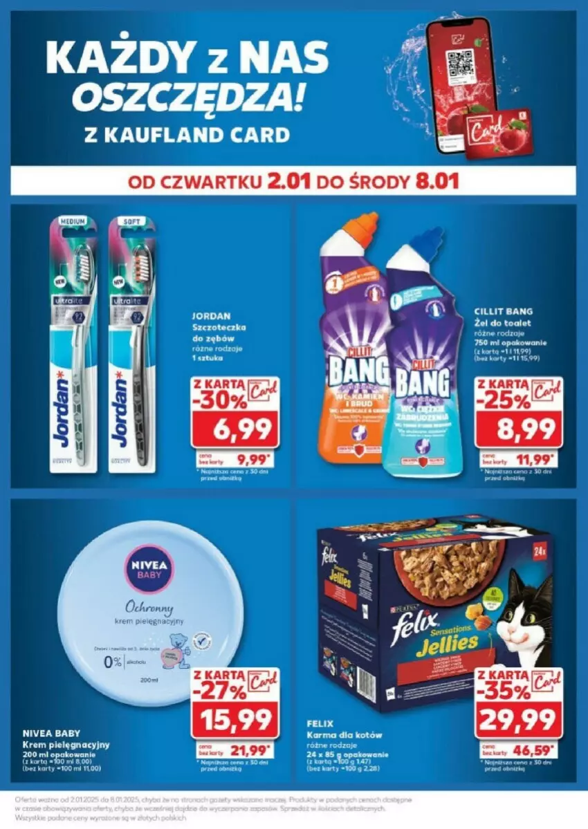 Gazetka promocyjna Kaufland - ważna 07.01 do 08.01.2025 - strona 29 - produkty: Cillit Bang, Nivea, Nivea Baby, Ochronny krem, Szczoteczka