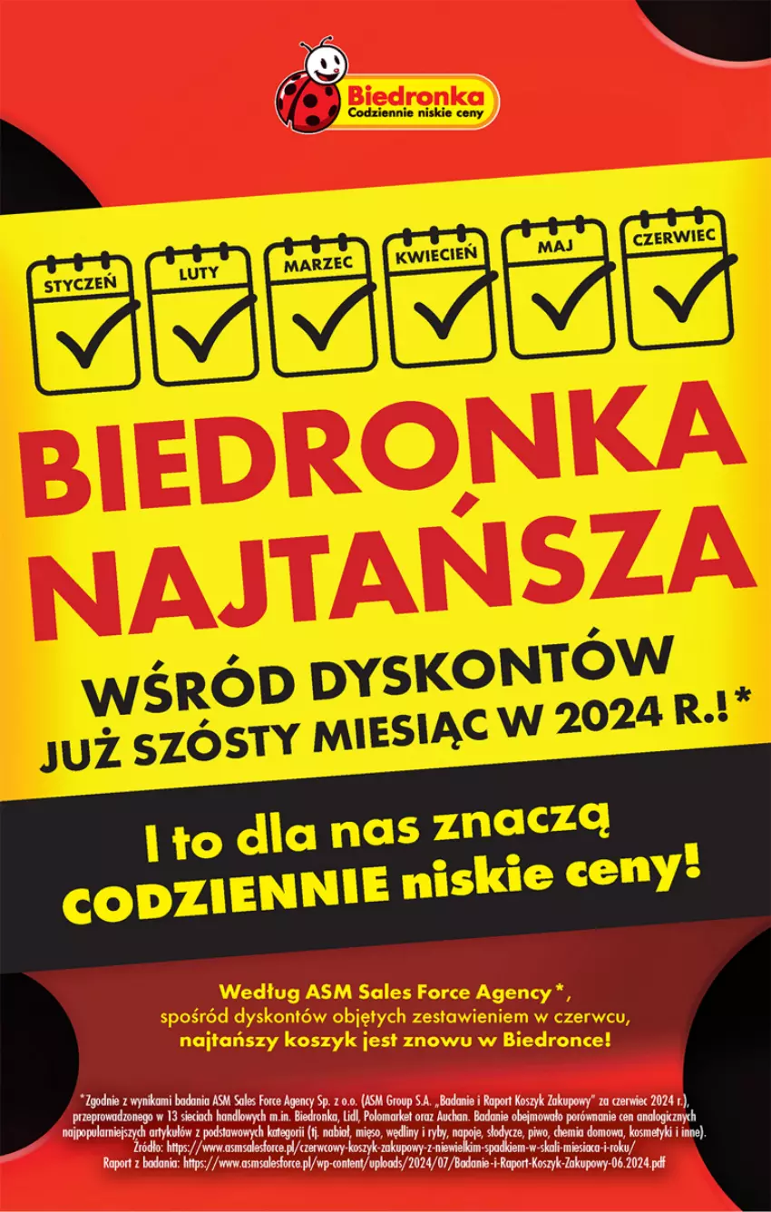 Gazetka promocyjna Biedronka - Od czwartku - ważna 01.08 do 07.08.2024 - strona 45 - produkty: Kosz, Mięso, Napoje, Piwo, Por