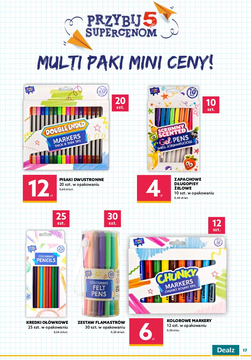 Gazetka promocyjna Dealz - NOWA GAZETKADEALMAGEDON! ATAK NISKICH CEN! - ważna 24.08 do 06.09.2022 - strona 17 - produkty: Długopis, Gra, Harry Potter, Marker, Piórnik, Plecak