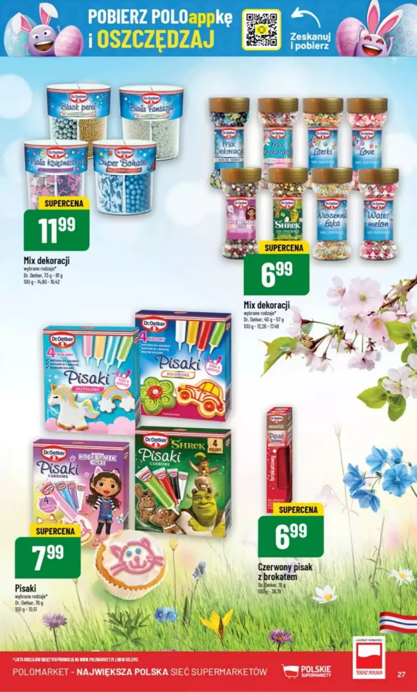 Gazetka promocyjna PoloMarket - ważna 19.03 do 25.03.2025 - strona 20 - produkty: Dr. Oetker, Tran