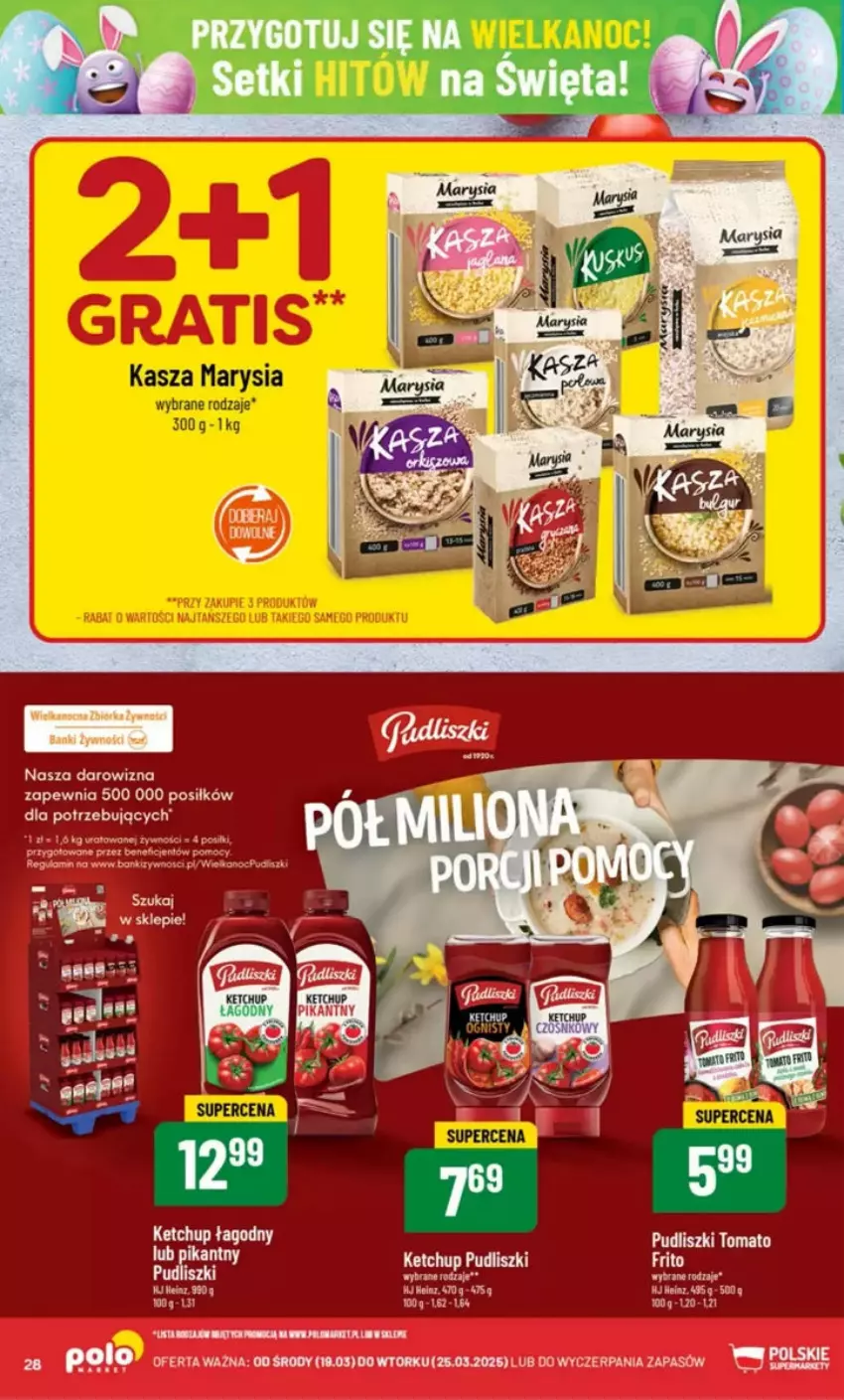 Gazetka promocyjna PoloMarket - ważna 19.03 do 25.03.2025 - strona 21 - produkty: Ketchup, O nas, Pudliszki, Szal