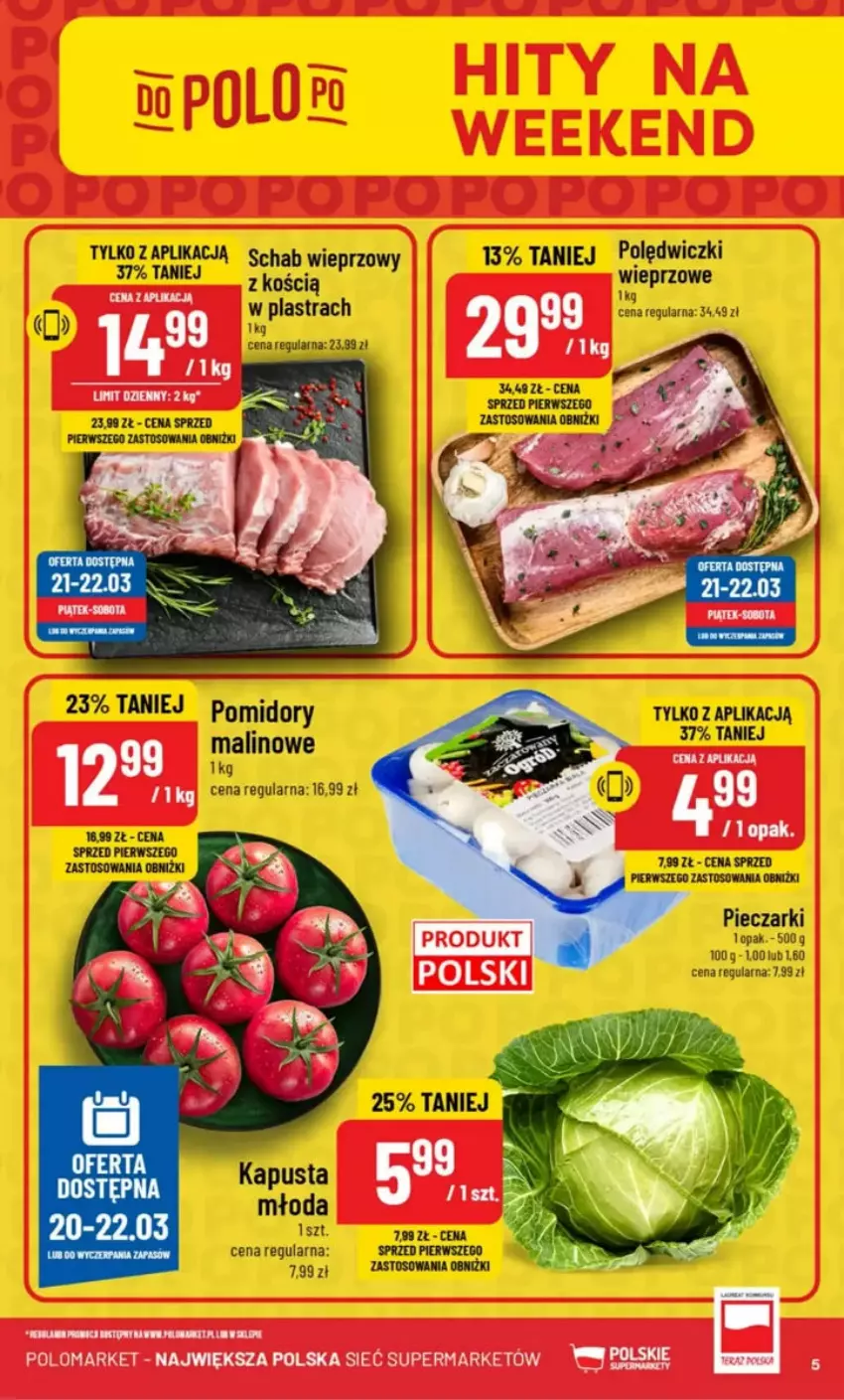 Gazetka promocyjna PoloMarket - ważna 19.03 do 25.03.2025 - strona 45 - produkty: Piec, Schab wieprzowy