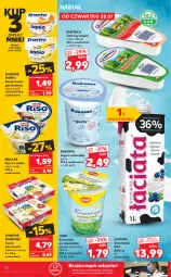 Gazetka promocyjna Kaufland - OFERTA TYGODNIA - Gazetka - ważna od 26.01 do 26.01.2022 - strona 28 - produkty: Piec, Ryż na mleku, Jogurt naturalny, Emulsja, Ser, Ryż, Danone, Twaróg, Piątnica, Jagr, Jogurt, Danonki, Serek homogenizowany, Serek, Bakoma, Müller, Kremowa ze śmietanką, Danio