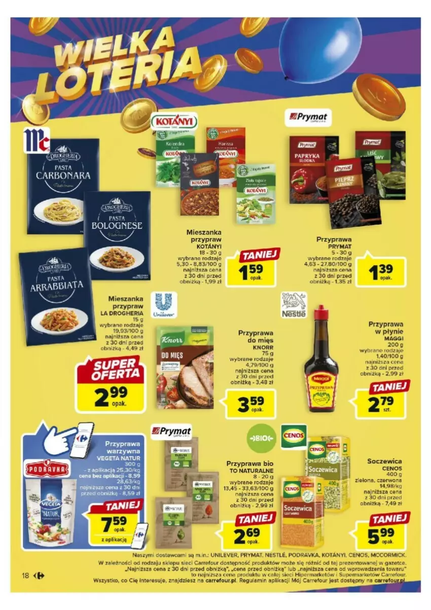 Gazetka promocyjna Carrefour - ważna 17.10 do 21.10.2023 - strona 10 - produkty: Papryka