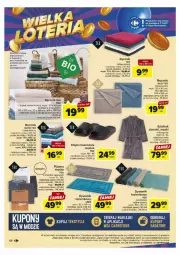 Gazetka promocyjna Carrefour - Gazetka - ważna od 21.10 do 21.10.2023 - strona 39 - produkty: Klapki, Dywanik, Klej, Szlafrok, Ręcznik, Dywan, Piżama