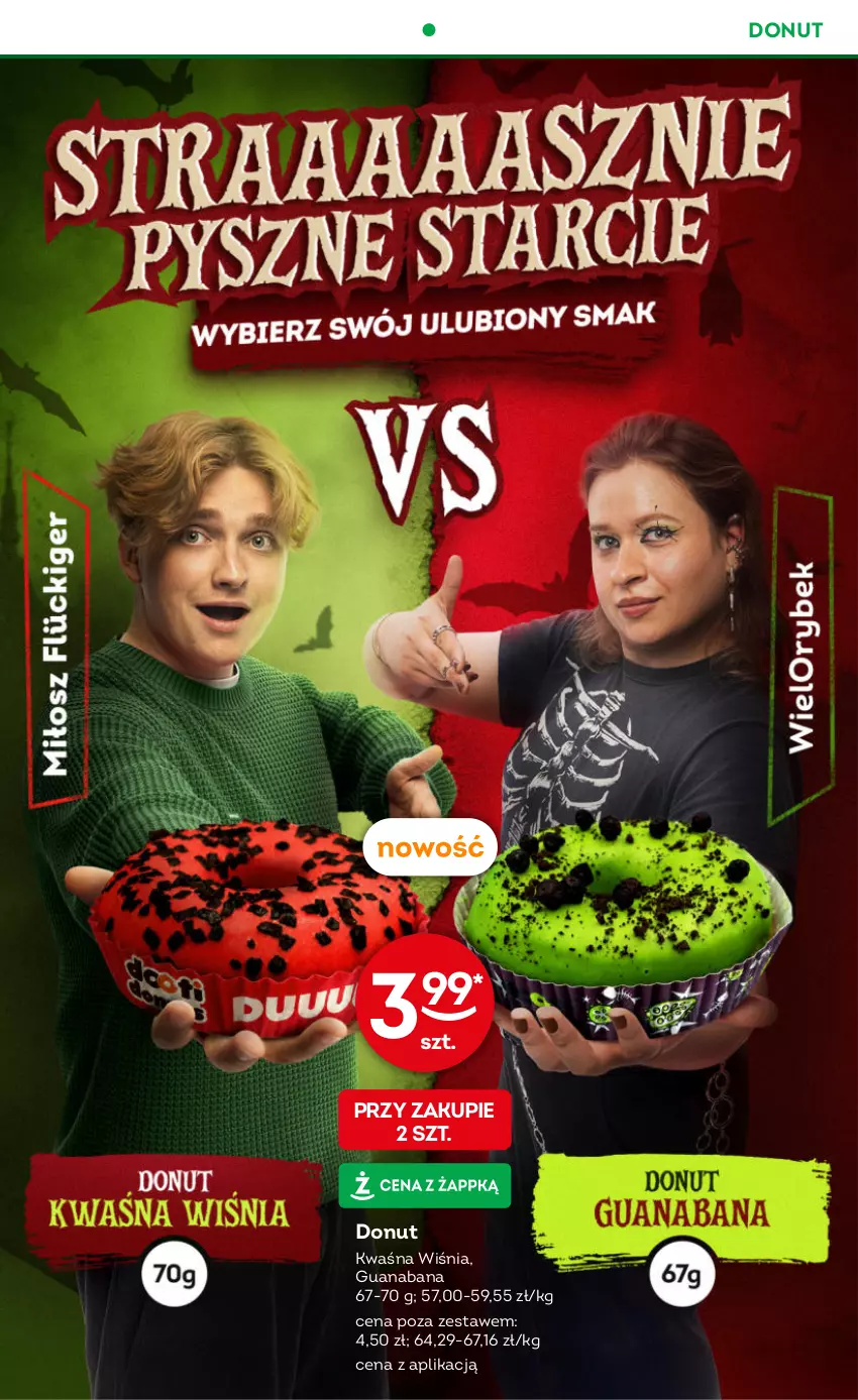 Gazetka promocyjna Żabka - gazetka-promocyjna-43-44-2026 - ważna 21.10 do 03.11.2026 - strona 16 - produkty: Donut