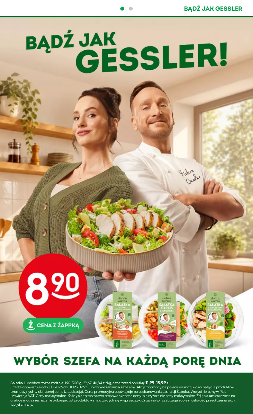 Gazetka promocyjna Żabka - gazetka-promocyjna-43-44-2026 - ważna 21.10 do 03.11.2026 - strona 2 - produkty: Gra, Sałat, Sałatka