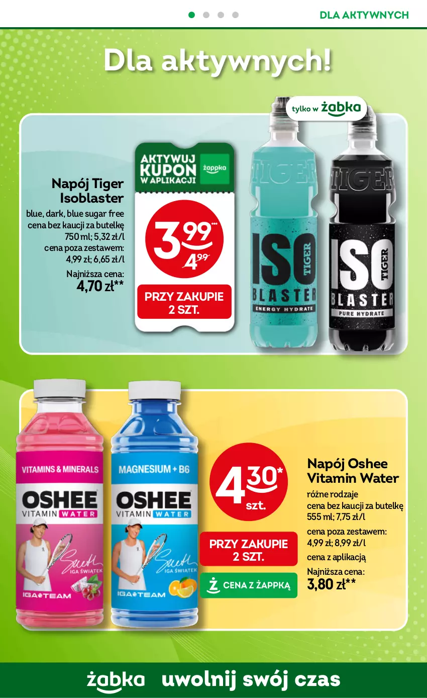 Gazetka promocyjna Żabka - gazetka-promocyjna-43-44-2026 - ważna 21.10 do 03.11.2026 - strona 56 - produkty: Napój, Oshee, Tiger