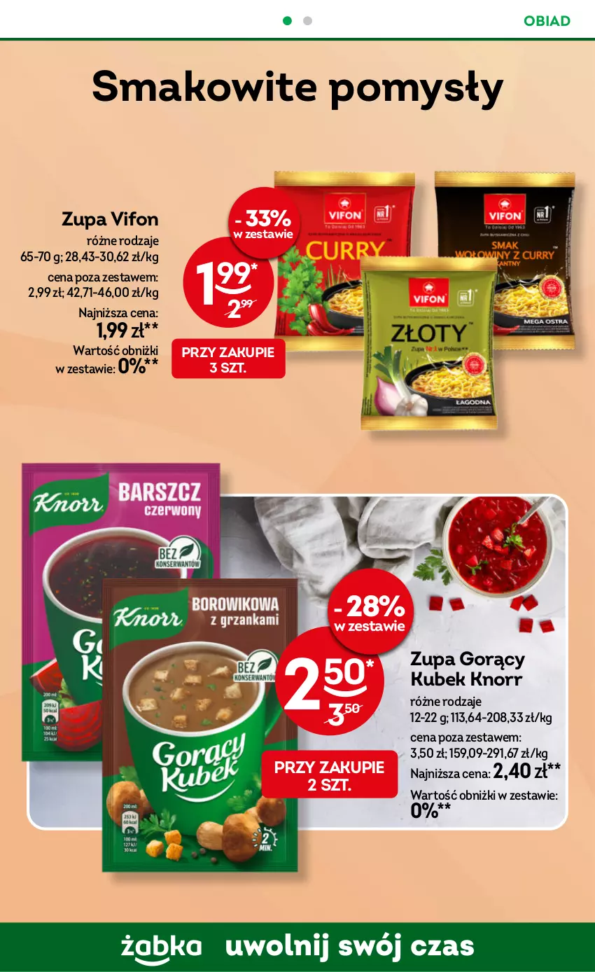 Gazetka promocyjna Żabka - gazetka-promocyjna-43-44-2026 - ważna 21.10 do 03.11.2026 - strona 60 - produkty: Knorr, Kubek, Zupa