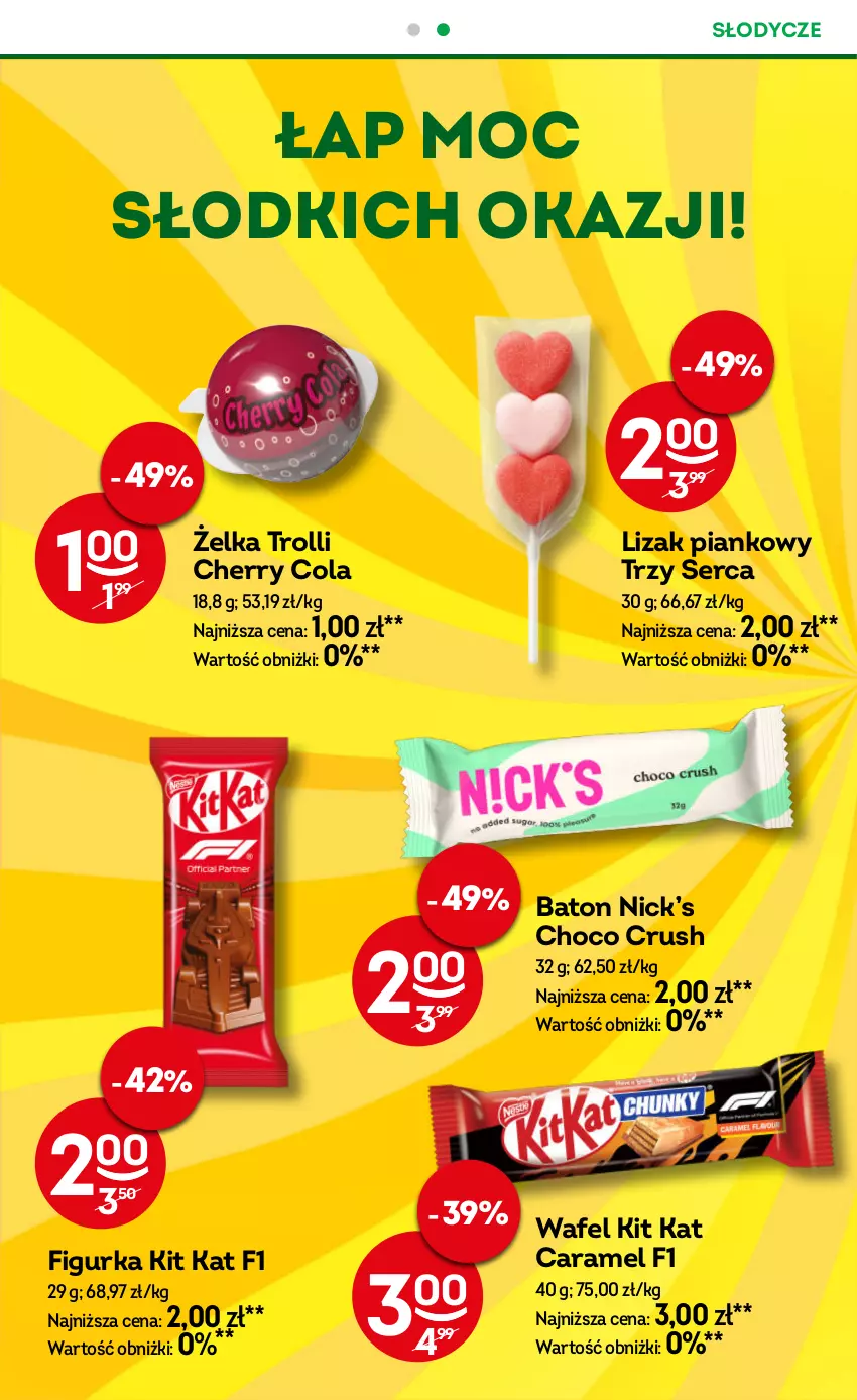 Gazetka promocyjna Żabka - gazetka-promocyjna-43-44-2026 - ważna 21.10 do 03.11.2026 - strona 62 - produkty: Baton, Kit Kat, Ser