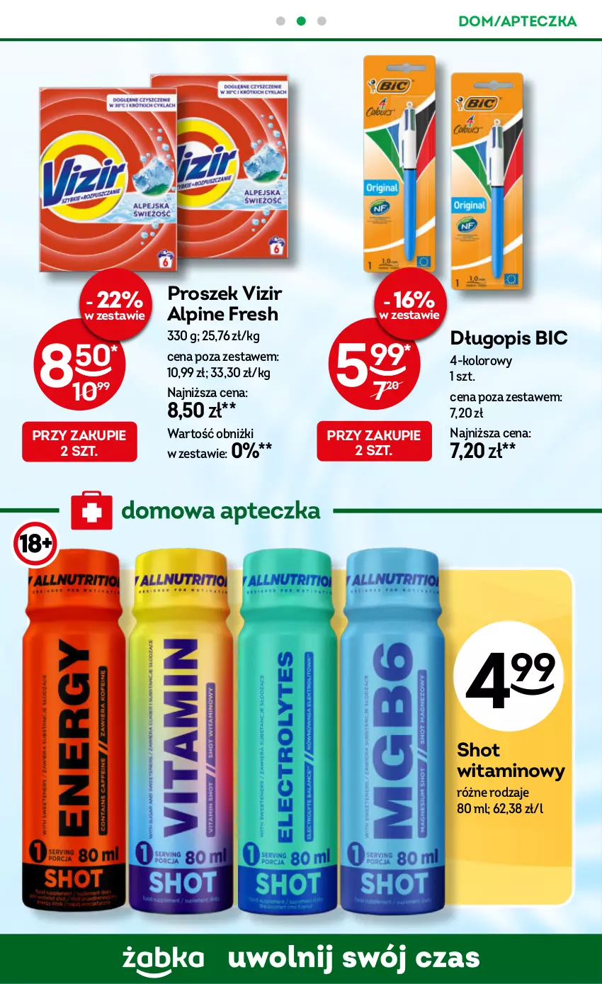 Gazetka promocyjna Żabka - gazetka-promocyjna-43-44-2026 - ważna 21.10 do 03.11.2026 - strona 69 - produkty: BIC, Długopis, Vizir