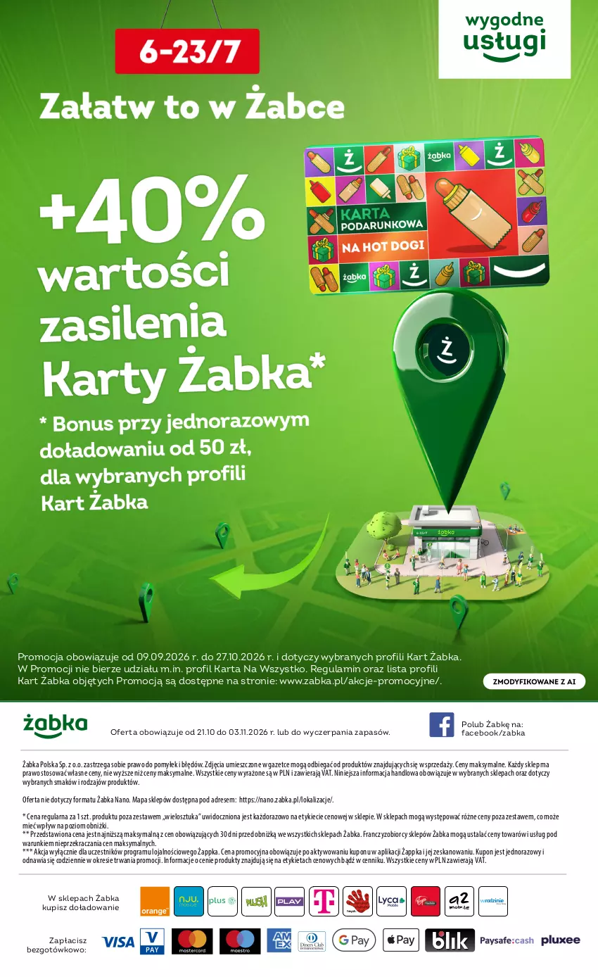 Gazetka promocyjna Żabka - gazetka-promocyjna-43-44-2026 - ważna 21.10 do 03.11.2026 - strona 72 - produkty: Dres, Fa, Gra