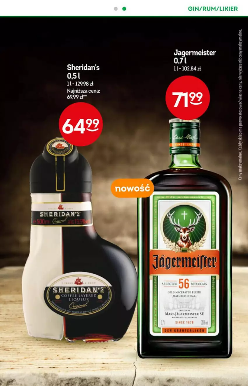 Gazetka promocyjna Żabka - ważna 07.02 do 05.03.2024 - strona 7 - produkty: Gin, Likier, Rum, Sheridan's