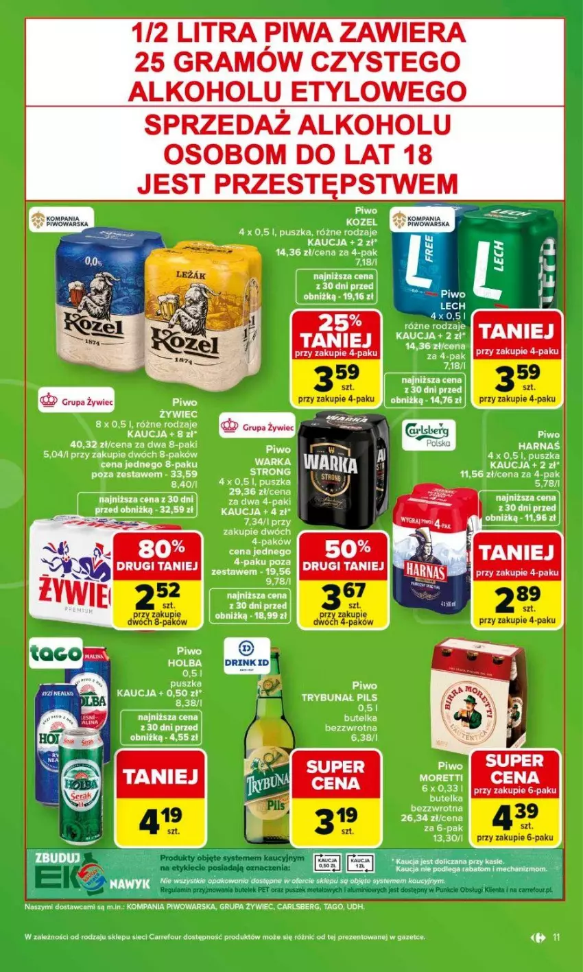 Gazetka promocyjna Carrefour - Gazetka Carrefour, Market od poniedziałku! - ważna 01.06 do 06.06.2026 - strona 13 - produkty: Fa, Gra, Piwa, Piwo