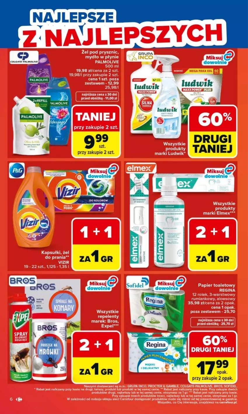 Gazetka promocyjna Carrefour - Gazetka Carrefour, Market od poniedziałku! - ważna 01.06 do 06.06.2026 - strona 8 - produkty: Colgate, Fa, LG, Palmolive