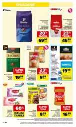 Gazetka promocyjna Carrefour - Gazetka Carrefour, Market od poniedziałku! - Gazetka - ważna od 06.06 do 06.06.2026 - strona 32 - produkty: Tchibo, Gin, BIC, Kawa ziarnista, Kawa mielona, Kawa, Herbata czarna, Lipton, Danio, Lavazza, Jacobs, Herbata
