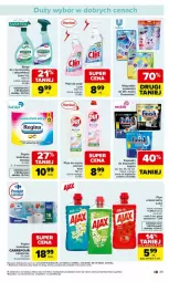 Gazetka promocyjna Carrefour - Gazetka Carrefour, Market od poniedziałku! - Gazetka - ważna od 06.06 do 06.06.2026 - strona 41 - produkty: Domestos, Rum, Pur, Gin, Palmolive, Ajax, Papier, Finish, Zawieszki, Clin, Papier toaletowy, Rolki, Płyn do mycia, Sanytol, Zmywarki, Colgate, Płyn do szyb, LG, Fa