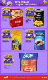 Gazetka promocyjna PoloMarket - Gazetka - ważna od 11.03 do 11.03.2025 - strona 4 - produkty: Saga, Ananas, Kawa mielona, Kawa, Karp, Herbata czarna, Lipton, Prima, Syrop, Jacobs, Woseba, Herbata, Ogród