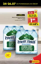 Gazetka promocyjna Biedronka - Od poniedzialku - Gazetka - ważna od 29.07 do 29.07.2023 - strona 15 - produkty: Woda niegazowana, Woda