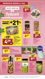 Gazetka promocyjna Aldi - Pełny katalog - Gazetka - ważna od 10.04 do 10.04.2022 - strona 16 - produkty: Makaron, Oliwki zielone, Warzywa, Ser, Rum, Gra, Oliwki, Warzywa konserwowe, Tera, Przyprawy, Pesto, Fasola, Tuńczyk, King’s Crown, Kamis, Olej, Ogród, Groszek, Kukurydza, Fa