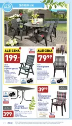 Gazetka promocyjna Aldi - Pełny katalog - Gazetka - ważna od 10.04 do 10.04.2022 - strona 32 - produkty: Krzesło ogrodowe, Piec, Sok, Por, Stół, Krzesło