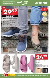 Gazetka promocyjna Biedronka - Okazje Tygodnia - Gazetka - ważna od 03.05 do 03.05.2025 - strona 16 - produkty: Klapki, Buty, Sandał