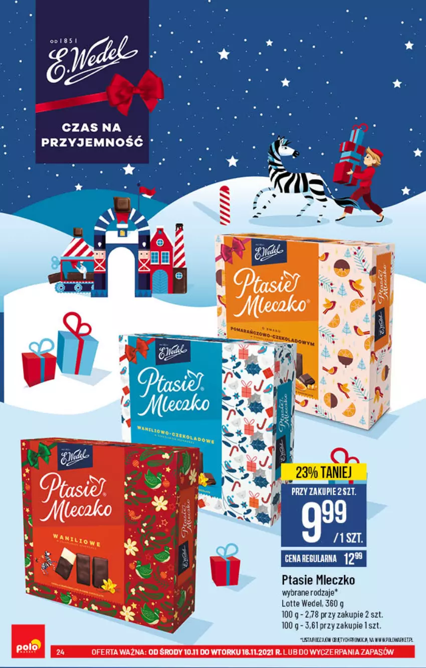 Gazetka promocyjna PoloMarket - Gazetka pomocyjna - ważna 10.11 do 16.11.2021 - strona 24 - produkty: HP, Mleczko, Ptasie mleczko