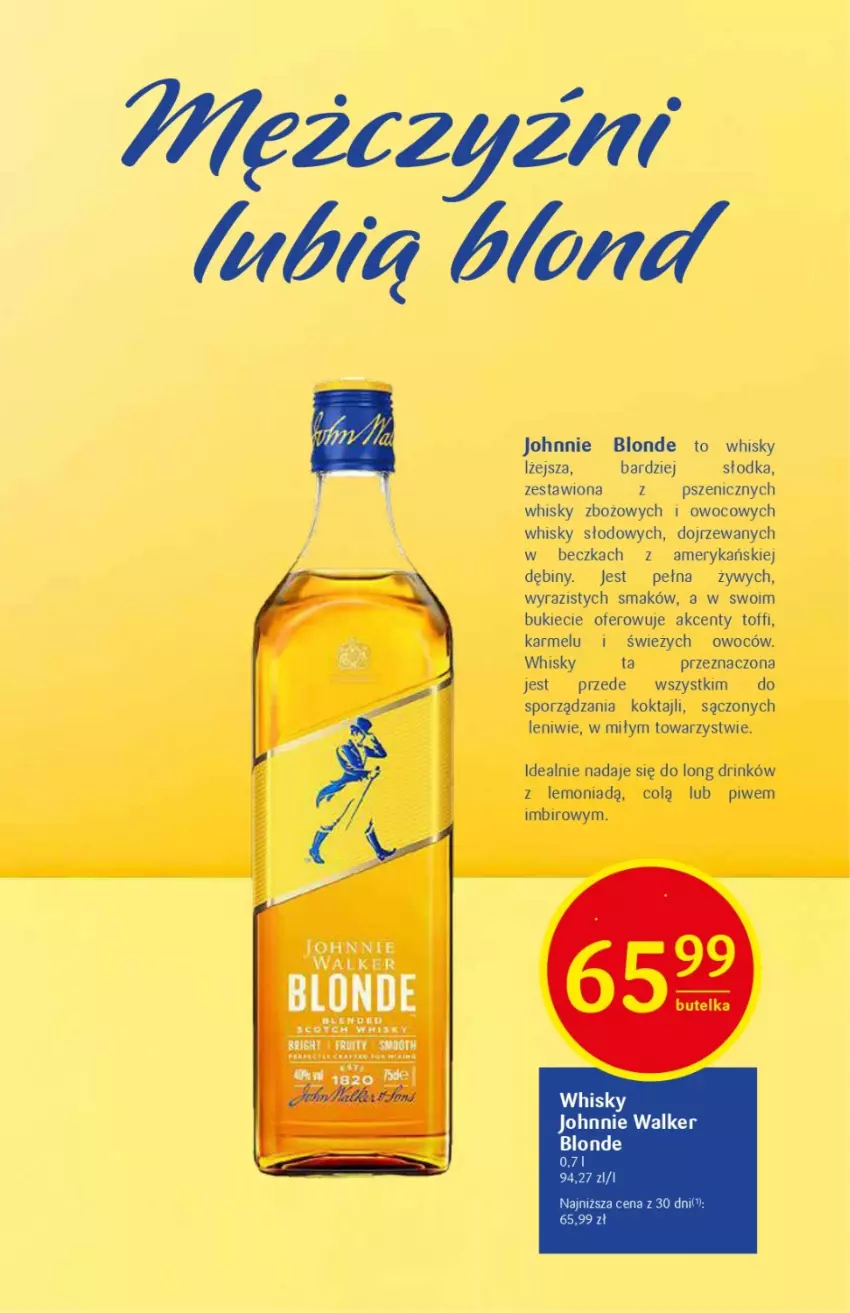 Gazetka promocyjna Delikatesy Centrum - DeliBarek DC26/DC27 - ważna 06.07 do 19.07.2023 - strona 22 - produkty: Imbir, Johnnie Walker, Por, Whisky