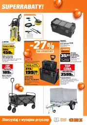 Gazetka promocyjna Obi - Gazetka OBI - Gazetka - ważna od 08.07 do 08.07.2025 - strona 15 - produkty: Top, Sok, Ser, Por, Przewód, Geoflex, Rama, Skrzynka narzędziowa, Klej, Tran, Gładź polimerowa, Wózek, Grunt, Dźwig, Cement, Myjka ciśnieniowa, Fa