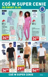 Gazetka promocyjna Aldi - COŚ w tym tygodniu - Gazetka - ważna od 29.04 do 29.04.2023 - strona 3 - produkty: Ser, Bermudy, Kosz, Koszulka, Dres, Wełna, Spodnie, Spodnie dresowe, Bokserki, Piżama, Fa