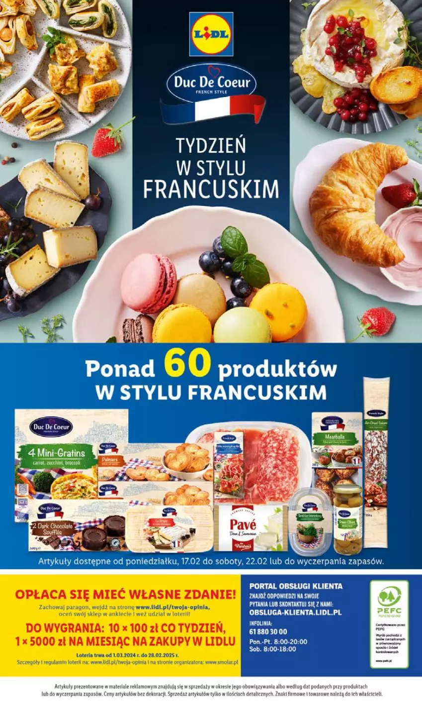 Gazetka promocyjna Lidl - GAZETKA - ważna 17.02 do 22.02.2025 - strona 43 - produkty: Dres, Por, Portal