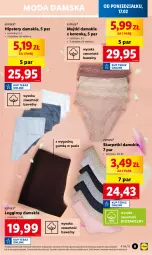 Gazetka promocyjna Lidl - GAZETKA - Gazetka - ważna od 22.02 do 22.02.2025 - strona 9 - produkty: Sok, Gin, Majtki, Karp, Skarpetki, Moda, Legginsy