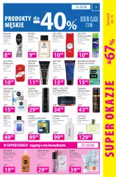 Gazetka promocyjna Hebe - Gazetka - Gazetka - ważna od 29.06 do 29.06.2022 - strona 3 - produkty: Balsam po goleniu, Krem nawilżający, Nivea Men, Philips OneBlade, Ser, Rum, Gra, Philips, Rexona, Bielenda, Old Spice, Dezodorant, Brutal, Wilkinson Sword, Adidas, Serum, Lacoste, Woda kolońska, Woda toaletowa, Mars, Dermika, Gillette, Bandi, Serum pod oczy, Woda, Nivea, Fa