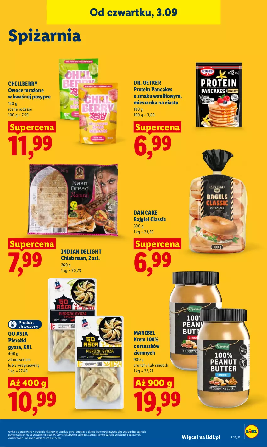 Gazetka promocyjna Lidl - Gazetka ważna od 3.09 do 5.09 - ważna 03.09 do 05.09.2026 - strona 81 - produkty: Chleb, Dan Cake, Dr. Oetker, Kurczak, Owoce