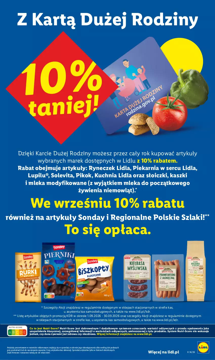 Gazetka promocyjna Lidl - Gazetka ważna od 3.09 do 5.09 - ważna 03.09 do 05.09.2026 - strona 91 - produkty: Kuchnia, PIKOK, Ser, Słoiczki