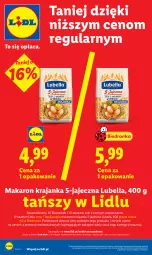 Gazetka promocyjna Lidl - Gazetka ważna od 3.09 do 5.09 - Gazetka - ważna od 05.09 do 05.09.2026 - strona 22 - produkty: Lubella, Makaron, Por, Bell, Bella