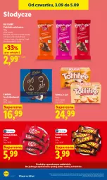 Gazetka promocyjna Lidl - Gazetka ważna od 3.09 do 5.09 - Gazetka - ważna od 05.09 do 05.09.2026 - strona 78 - produkty: Cukier, Lion, Czekolada, Toffifee, Cukierki, Czekolada nadziewana