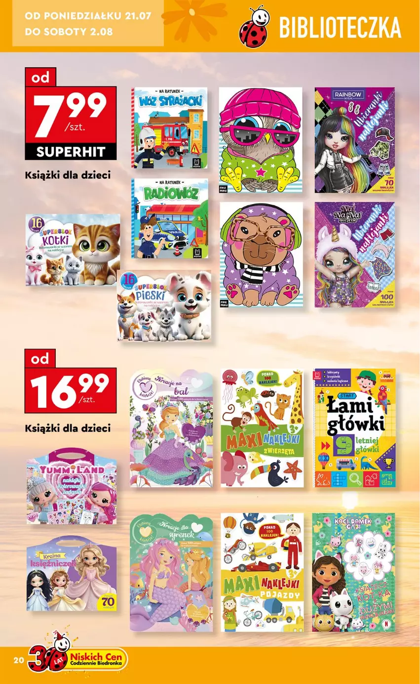 Gazetka promocyjna Biedronka - Okazje Tygodnia - ważna 21.07 do 02.08.2025 - strona 22