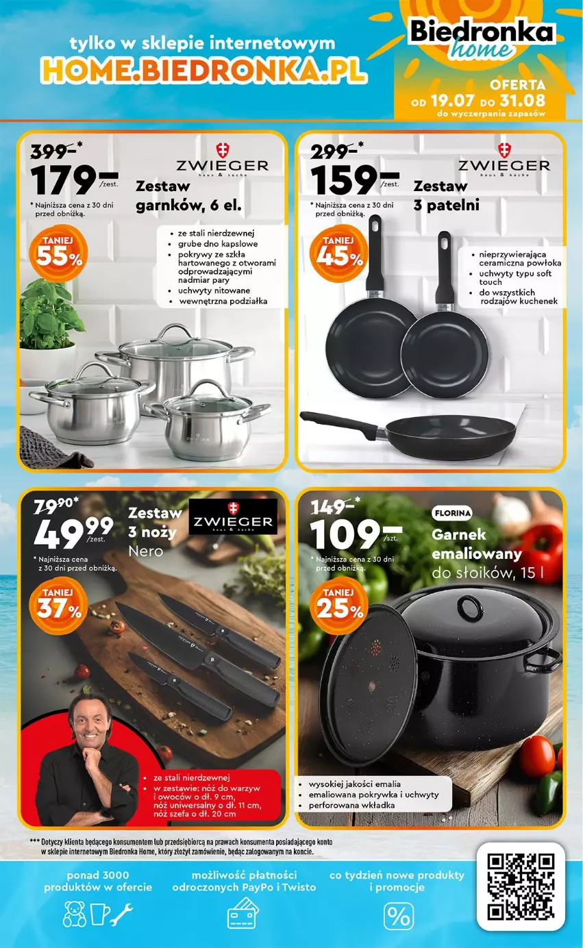 Gazetka promocyjna Biedronka - Okazje Tygodnia - ważna 21.07 do 02.08.2025 - strona 45 - produkty: Fa, Por, Sok, Uchwyty