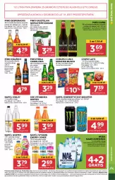 Gazetka promocyjna Stokrotka - Market Opole/Radom - Gazetka - ważna od 05.02 do 05.02.2025 - strona 17 - produkty: Piwa, Piwo, Książęce, Nałęczowianka, Warzywa, Sok, Por, Gra, Napój energetyczny, Inka, Kasztelan, Chipsy, Chrupki, Desperados, Perła, Oshee, Owoce, Monster Munch, Woda, Karmi, Lay’s, Napój, Mięso, Hortex