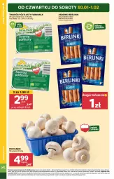 Gazetka promocyjna Stokrotka - Market Opole/Radom - Gazetka - ważna od 05.02 do 05.02.2025 - strona 2 - produkty: Piec, Warzywa, Twaróg, Parówki, Farm Milk, Twaróg półtłusty, Owoce, Berlinki, Mięso, Fa