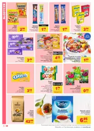 Gazetka promocyjna Carrefour - Gazetka Market - Gazetka - ważna od 17.04 do 17.04.2021 - strona 10 - produkty: Ciastka, Princessa, Cukier, Kawa ziarnista, Jutrzenka, Kisiel, Chipsy, Dallmayr, Wafelek, Kawa, Kosz, Herbata czarna, Wawel, 7 Days, Tetley, Rogal, Czekolada, Baton, Kubek, Cukierki, Delecta, Herbata, Haribo, Lay’s, Oreo, Milka