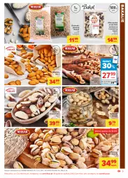 Gazetka promocyjna Carrefour - Gazetka Market - Gazetka - ważna od 17.04 do 17.04.2021 - strona 5 - produkty: Pistacje, Orzeszki, Migdały, Orzeszki ziemne, Helio