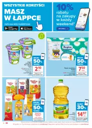 Gazetka promocyjna Carrefour - Gazetka Market - Gazetka - ważna od 17.04 do 17.04.2021 - strona 6 - produkty: Makaron, Jogurt naturalny, Kujawski, Gin, Papier, Jogurt, Kosz, Papier toaletowy, Olej