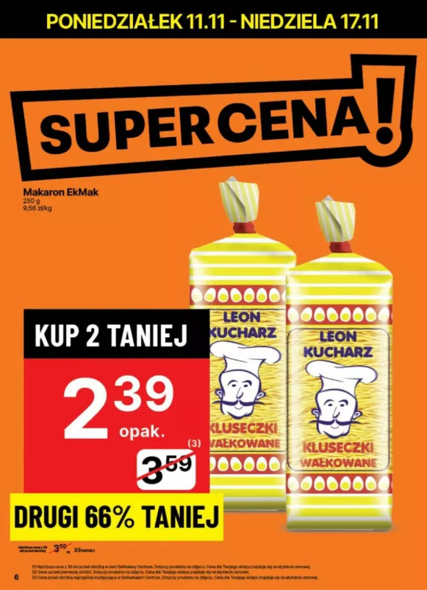 Gazetka promocyjna Delikatesy Centrum - ważna 12.11 do 17.11.2024 - strona 37 - produkty: Makaron