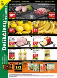 Gazetka promocyjna Delikatesy Centrum - Gazetka - ważna od 17.11 do 17.11.2024 - strona 1 - produkty: Kurczak, Makaron, Ser, Włoszczowski, Filet z piersi kurczaka, Karkówka wieprzowa, Cars, Szynka